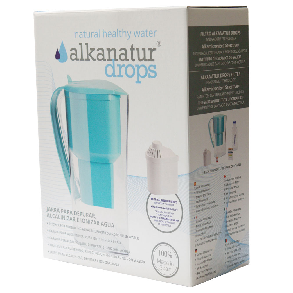 Jarra y filtro de agua Alkanatur